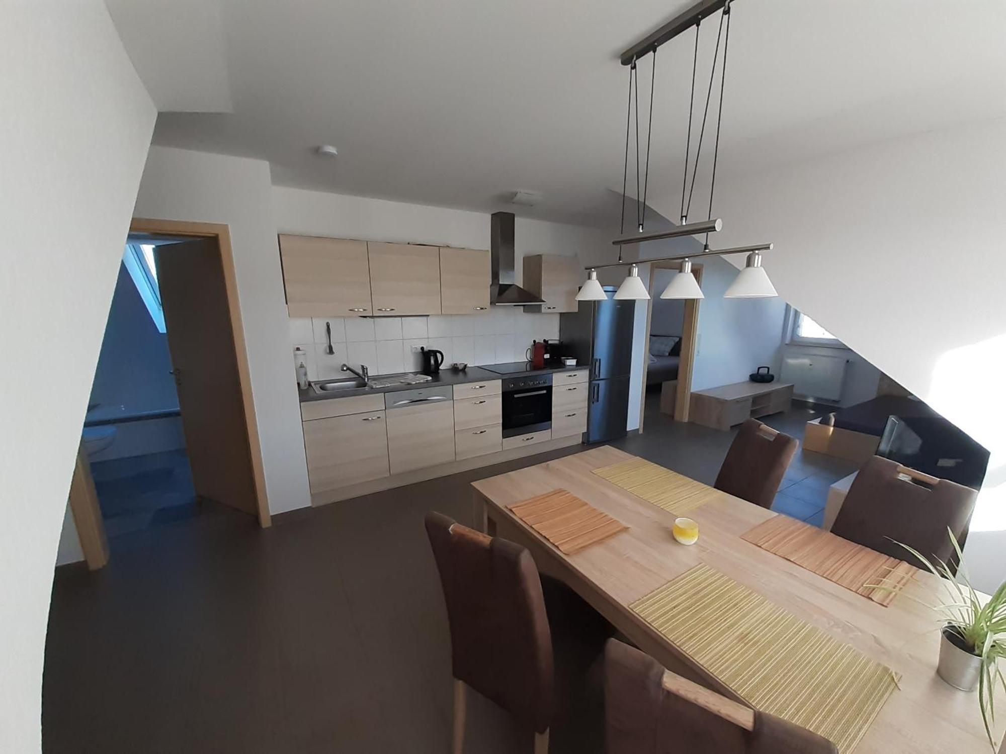 Fewo Steinhohle, Dg 45Qm, 1 Schlafzimmer & 1 Wohn-Esszimmer Mit Bett Sulzbach am Main 외부 사진